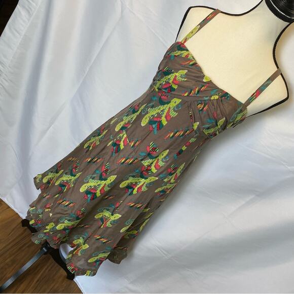 Nanette Lepore Multicolor Removable Strap Layered Party Dress Size 2 Womens - Picture 2 of 16